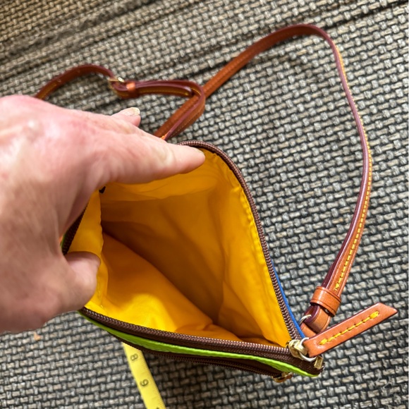 NEW🔥Dooney & Bourke SUMMER North/South😎Crossbody Travel Bag💙🧡💚 Must SEE👀🔥 - Picture 6 of 10